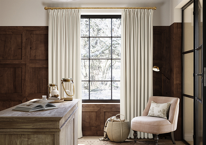 The British Stripe Co. Mary, Dover No.1 - Made to Measure Curtains - Image 3